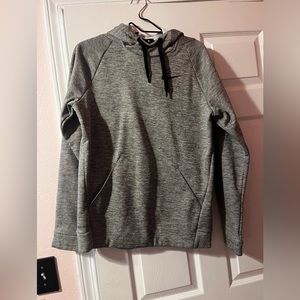 Grey Heathered Nike Hoodie